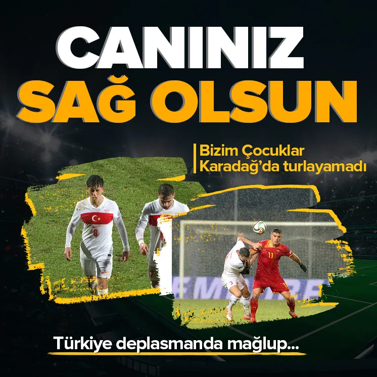 Milliler Karadağda turlayamadı!