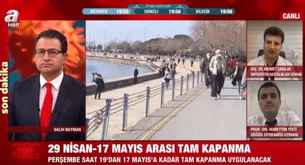 Doç. Dr. Mehmet Çabalak tam kapanma kararını A Haber'de değerlendirdi - 3