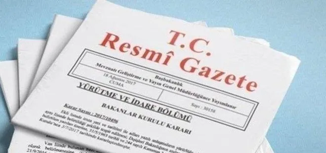 Atama kararları Resmi Gazete’de yayımlandı