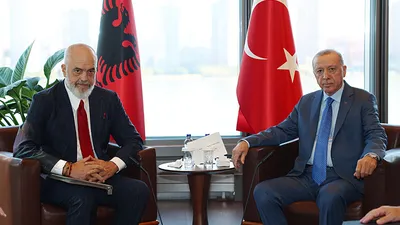 Başkan Erdoğan Edi Rama’yı kabul etti!