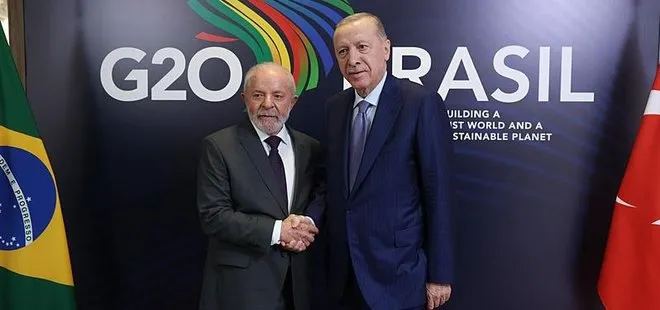 Başkan Erdoğan’dan Brezilya’da diplomasi trafiği! Silva ile görüştü