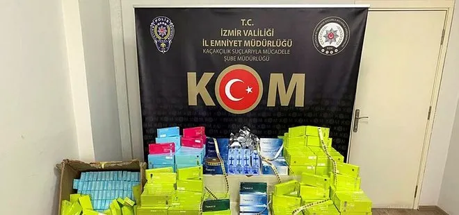 Piyasa değeri 1 milyon TL! İzmir’de ’kaçak botoks dolgu ürünü’ operasyonu