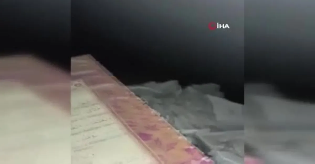 Hatay Antakya’daki depremde tüyleri diken diken eden an: Enkaz altında Kur'an-ı Kerim okudu