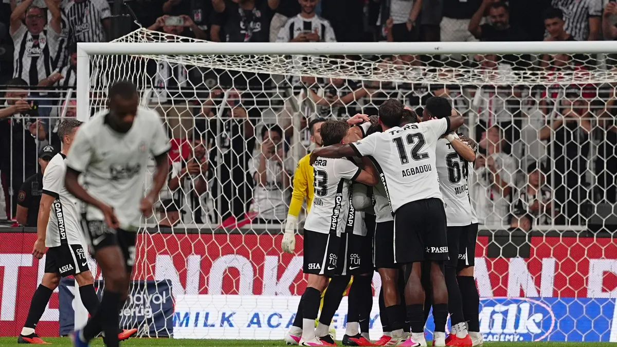 Sırp yıldız Kartal’ı uçurdu! Maç sonucu: Beşiktaş 6-2 Arca Çorum FK