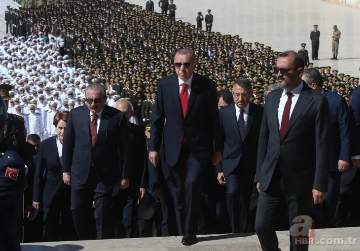Büyük Zafer’in 97. yıl dönümü! Başkan Erdoğan Anıtkabir’de...