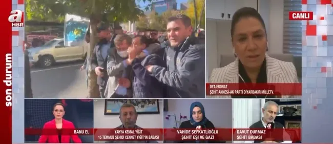 Şehit aileleri ve gazilerin Türkkan tepkisi giderek büyüyor! Kahramanların aileleri A Haber’de