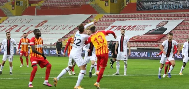 Kayseri’de gol yok: Kayserispor evinde Fatih Karagümrük ile berabere kaldı