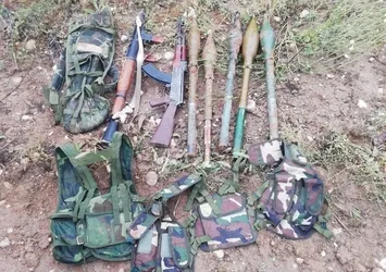 Son dakika: MSB: Barış Pınarı bölgesinde PKK-YPG'ye ait mühimmat ele geçirildi