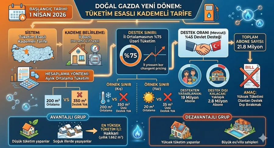 📰 Doğal gazda yeni dönem başlıyor: İl il değişen tarife 1 Nisan’da yürürlükte - 1