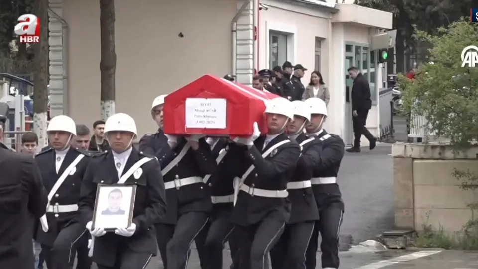 Görev başında şehit olan Mesut Acar’a veda!