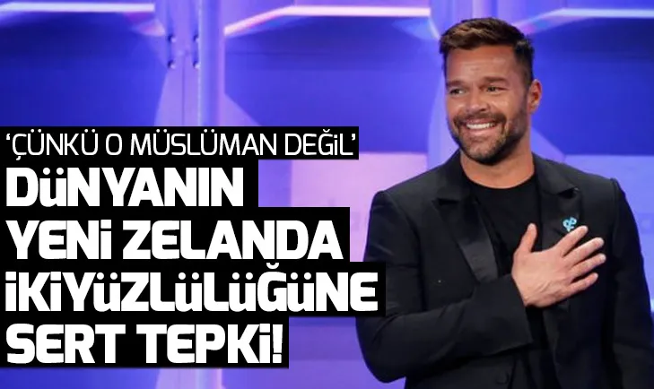 Ricky Martinden Yeni Zelandadaki cami saldırısına ve dünya medyasına tepki