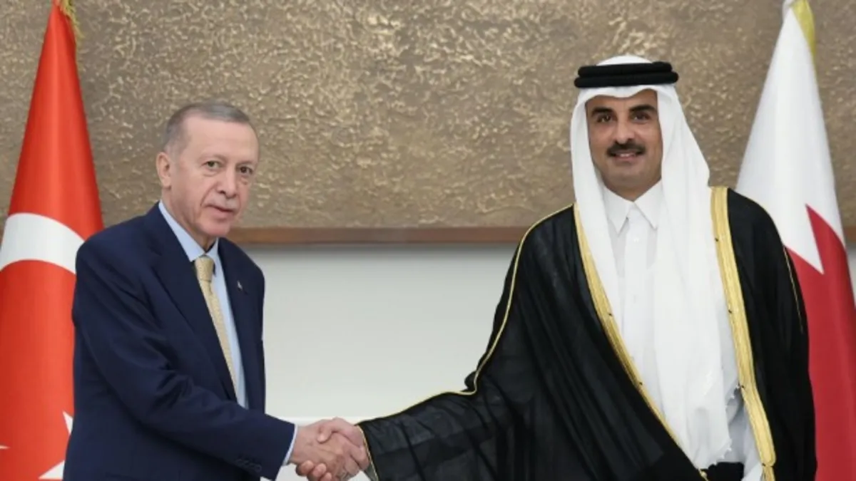 Katar Emiri El Sani'den Başkan Erdoğan'a arabuluculuk teşekkürü