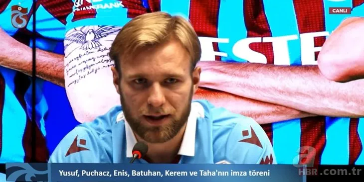 Lider Trabzonspor’dan 6 imza! Yusuf Erdoğan’dan mesaj