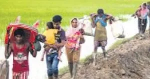 Arakanlı ilk aile geri döndü