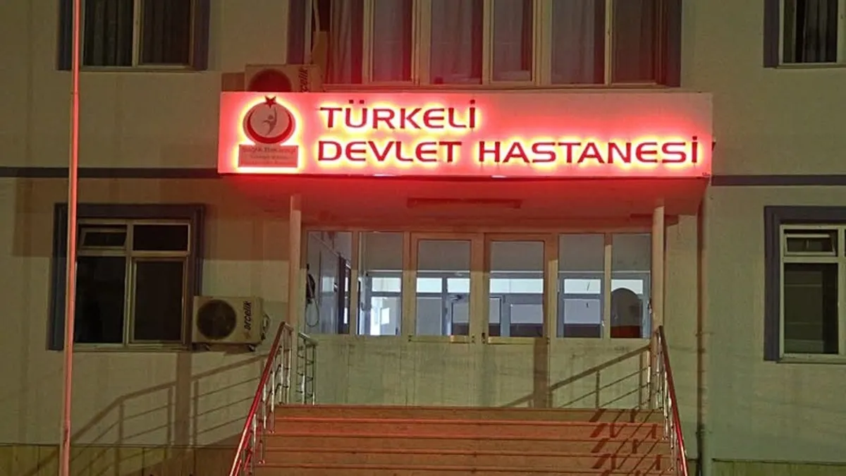 Sinop'ta hastane acil servisinde patlama: 1 hemşire yaralandı