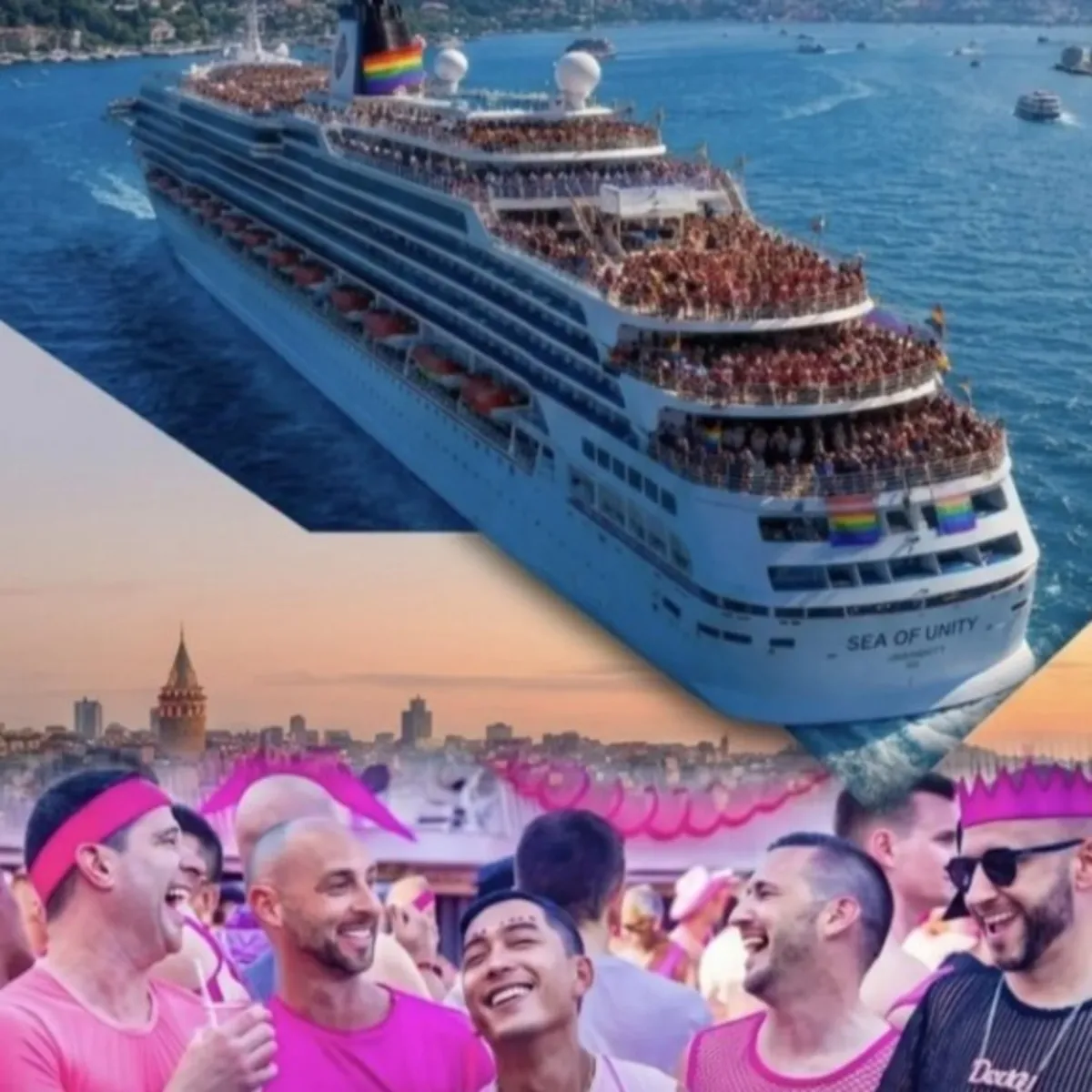 Sapkınlığa geçit yok! LGBT gemisinin Aydın seferi de iptal edildi