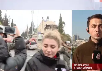 Katliamın gölgesinde 15. cuma namazı! A Haber Kudüs'te
