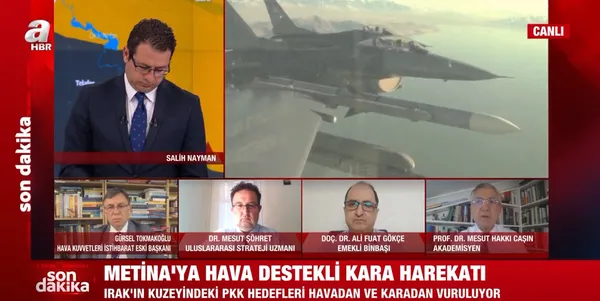 Kuzey Irak operasyonuyla ilgili A Haber canlı yayınında flaş açıklamalar: Tuzağa çekmek istiyorlar