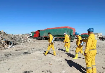 Tel Abyad haşerelere karşı ilaçlandı
