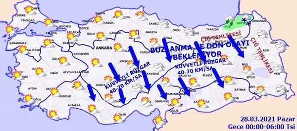 Meteoroloji hava durumu | İstanbul'da bugün hava nasıl olacak? 27 Mart Cumartesi hava durumu - 5