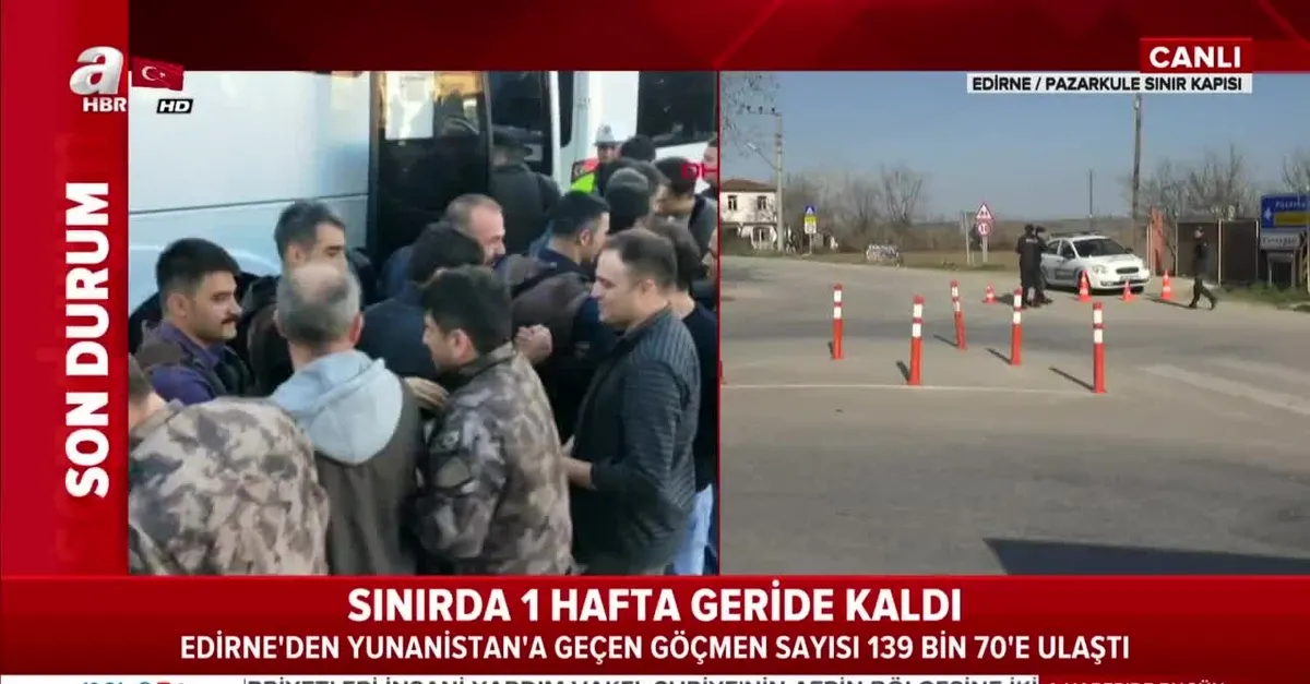 Yunanistan sınırına özel harekatlı önlem |Video