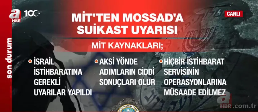 MOSSAD’ın olası operasyonunda Türkiye’nin karşı hamlesi ne olur? Emekli Albay ve Strateji Uzmanı İbrahim Keleş A Haber'de anlattı 3
