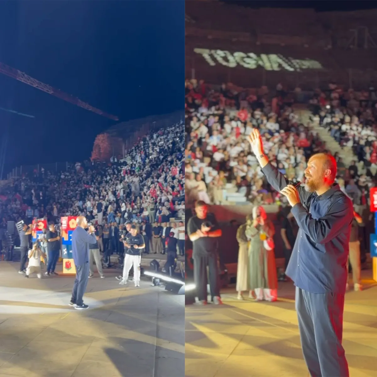 Bilal Erdoğan'dan Efes'te 'Kardan Aydınlık' Ezgisi
