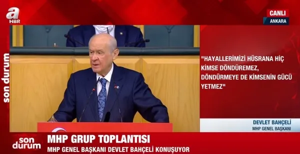 Son dakika: MHP lideri Devlet Bahçeli'den grup toplantısında önemli açıklamalar - 5
