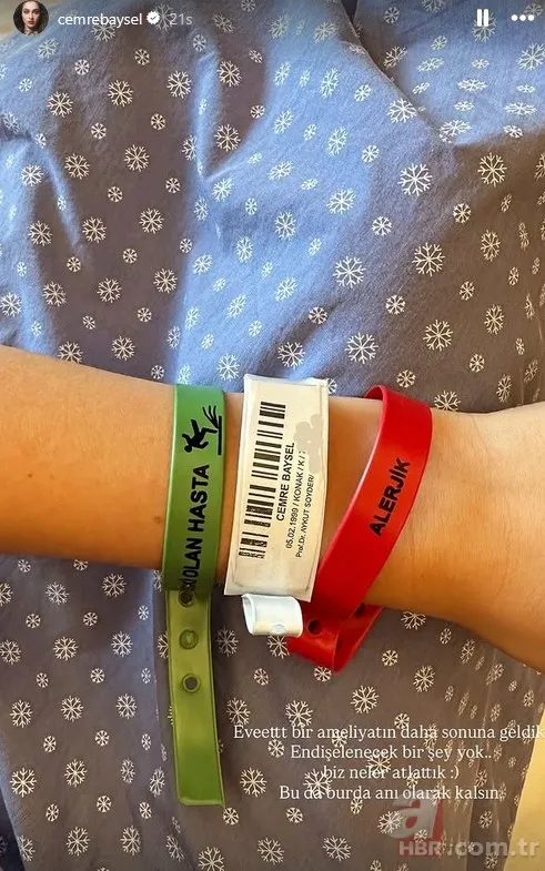 Cemre Baysel ameliyat sonrası paylaştı: "Biz neler atlattık" 5