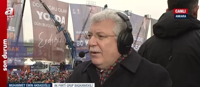 Yerel seçimlere 7 gün kaldı! Ankara’da AK Parti mitingi heyecanı