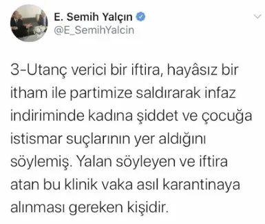 MHP Genel Başkan Yardımcısı Semih Yalçın: Meral Akşener karantina altına alınsın - 4