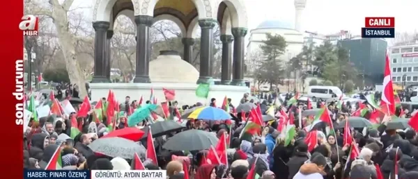 Filistin için Küresel Eylem Günü! Meydanlar Gazze için dolup taşıyor... A Haber İstanbul ve Londra’dan aktardı