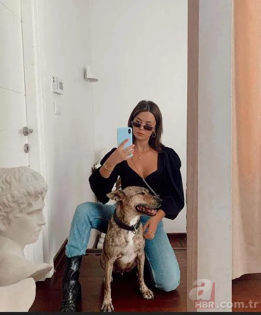 Kuruluş Osman'ın Lena'sı Seray Kaya objektiflere takıldı: Tatil modundayım 4