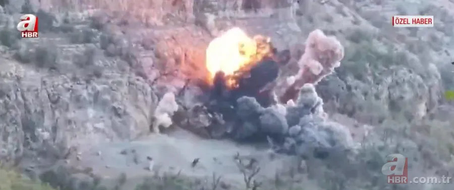 Terör örgütü PKK’ya “Eren” darbesi! A Haber Eren Kış-8 operasyonunda | İşte nefes kesen görüntüler 9