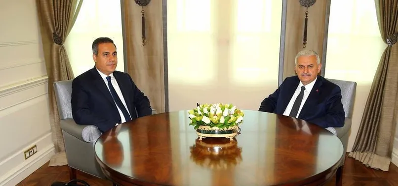 Başbakan Yıldırım, Hakan Fidan'la görüştü