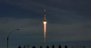 Soyuz başarıyla fırlatıldı