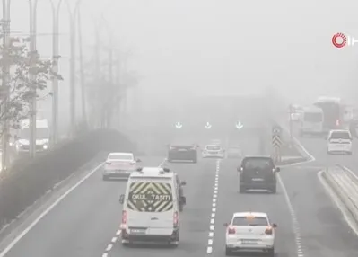 Diyarbakır’da sis etkili oldu