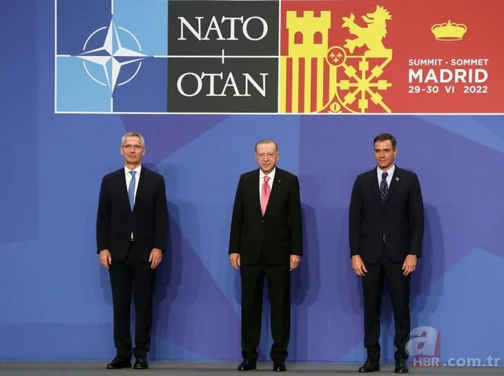 Başkan Erdoğan’ın NATO Zirvesi’ndeki görüntüleri dünya basınını salladı! Liderlerle samimi anlar
