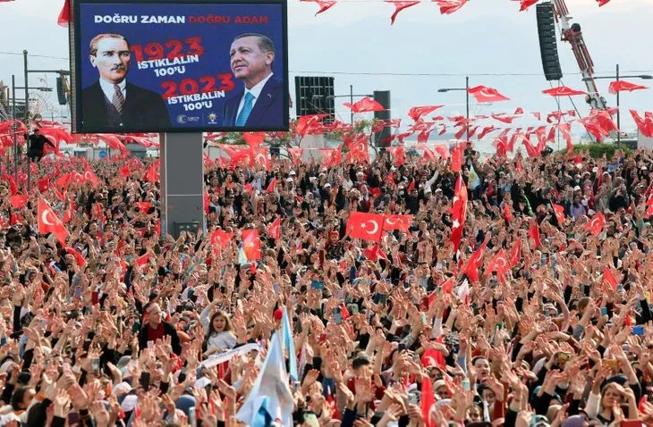 Başkan Recep Tayyip Erdoğan'ın İzmir mitingi Batı'yı panikletti! Rakiplere korku veren hırçın bir performans