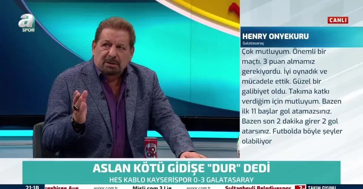 Erman Toroğlu'ndan Kayserispor - Galatasaray maçının hakemi Özkahya'ya sert sözler