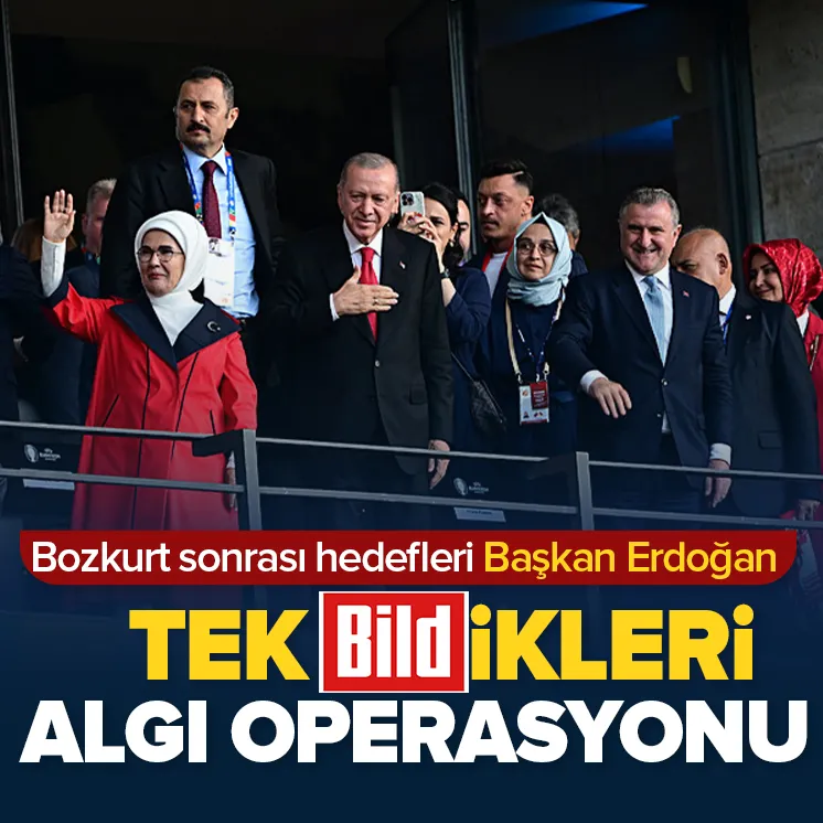 Başkan Erdoğan Bild’in hedefinde...