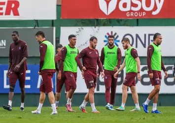 Trabzonspor’da Çaykur Rizespor maçı hazırlıkları devam ediyor