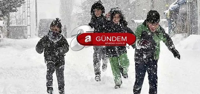 Kayseri ve Sivas’ta yarın okullar tatil mi? 19 Ocak Sivas ve Kayseri’de okullar tatil oldu mu? Kayseri Valiliği açıklamaları...
