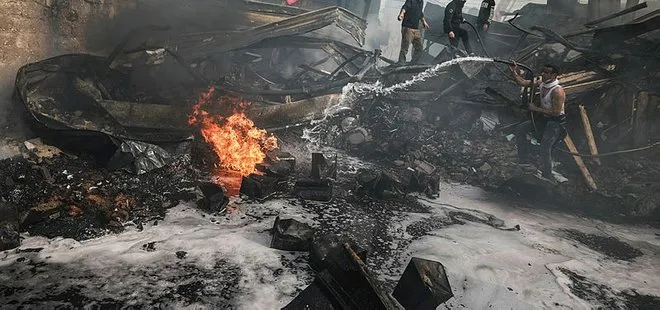 Gazze’de çıkan yangında 10 kişi hayatını kaybetti