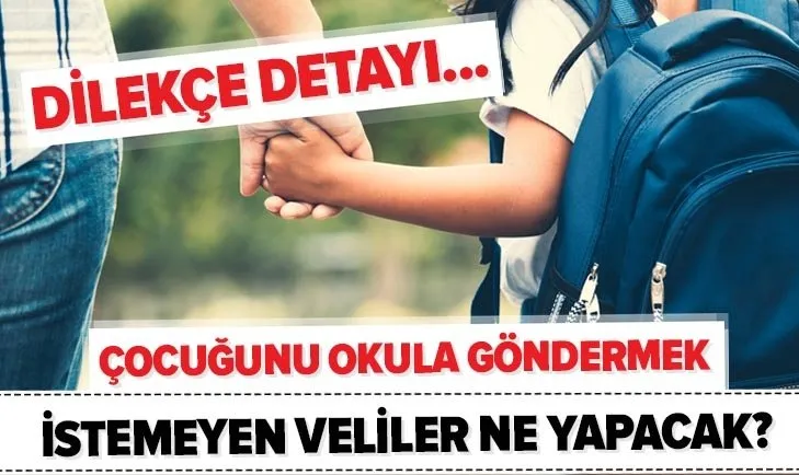 Dilekce Detayi Cocugumu Okula Gondermek Istemiyorum Ne Yapmaliyim Iste Yuz Yuze Egitimin Detaylari