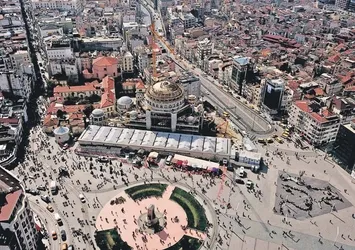 Taksim Camiisi’nin yüzde 85’i tamam