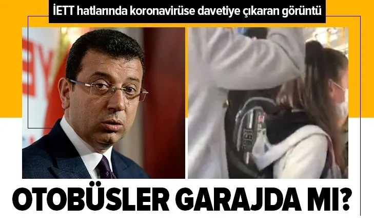 Otobüsler garajda mı? Esas bunun adı organize kötülük İBB!
