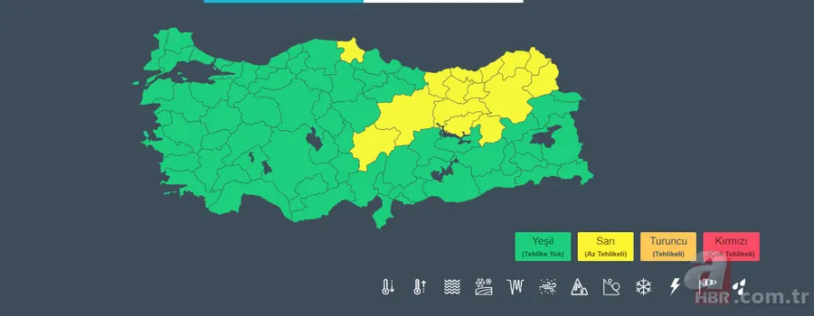 Altay Kar Fırtınası geldi: İstanbul için yeni uyarı! Saat verildi! 19-20 Şubat MGM hava durumu raporu 11