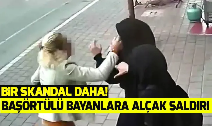 Adana Seyhanda başörtülü kadınlara alçak saldırı