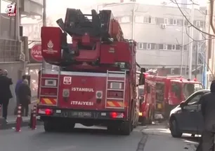 Bayrampaşa Kaymakamlığı’nda yangın paniği